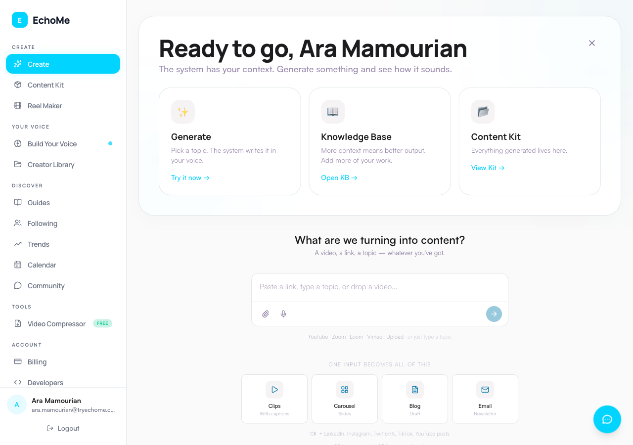 Getting Started: Your First Content Kit